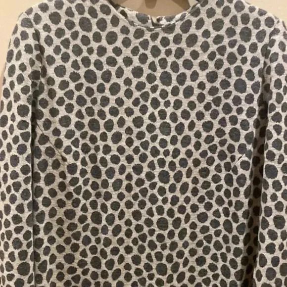 - Richard Kaplan Wool long animal print dress - Picture 10 of 12